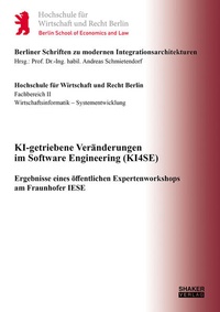 Enlarge image Cover: KI-getriebene Veränderungen im Software Engineering (KI4SE) - Shaker