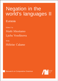 Cover: Negation in the world's languages II - Language Science Press
