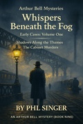 Cover: Whispers Beneath the Fog (ARTHUR BELL MYSTERIES EARLY CASES COLLECTION, #1) - PHILLIP SINGER