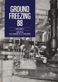 Cover: Ground Freezing 88 - Volume 2 - Taylor & Francis