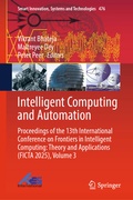 Cover: Intelligent Computing and Automation - Springer
