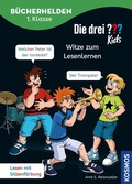 Cover: Die drei ??? Kids, B&uuml;cherhelden 1. Klasse, Witze zum Lesenlernen (drei Fragezeichen Kids) - Kosmos