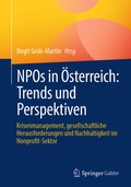Cover: NPOs in &Ouml;sterreich: Trends und Perspektiven - Springer Gabler
