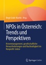 Cover: NPOs in &Ouml;sterreich: Trends und Perspektiven - Springer Gabler