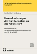Cover: Herausforderungen der Transformation an das Arbeitsrecht - Nomos