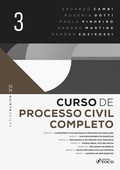 Cover: Curso de processo civil completo Volume III - Editora Foco