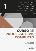 Cover: Curso de processo civil completo Volume I : Parte Geral e Tutela Provis&oacute;ria - 5. ed. - 2026 - Editora Foco