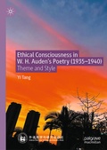 Cover: Ethical Consciousness in W. H. Auden's Poetry (1935-1940) - Palgrave Macmillan