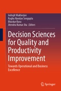 Cover: Decision Sciences for Quality and Productivity Improvement - Springer