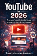 Cover: Youtube in 2026 (A newbie's guide to starting a successful Youtube channel) - Passive Income Academy