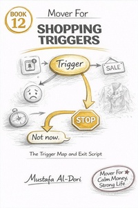 Enlarge image Cover: Mover For Shopping Triggers: The Trigger Map and Exit Script (Mover For Calm Money, Strong Life: 40-Minute Short Reads (Simple Systems That Stick), #12) - Mustafa Al-Dori