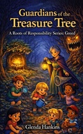 Cover: Guardians of the Treasure Tree (A Roots of Responsibility Series: Greed, #1) - Glenda Hankins