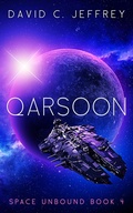 Cover: Qarsoon (Space Unbound, #4) - David C. Jeffrey