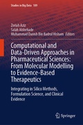 Cover: Computational and Data-Driven Approaches in Pharmaceutical Sciences: From Molecular Modelling to Evidence-Based Therapeutics - Springer