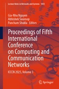 Cover: Proceedings of Fifth International Conference on Computing and Communication Networks - Springer