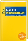 Cover: Handbuch Medizinrecht (Kombi Print&digital) - Linde