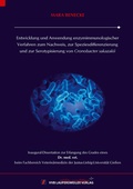 Cover: Entwicklung und Anwendung enzymimmunologischer Verfahren zum Nachweis, zur Speziesdifferenzierung und zur Serotypisierung von Cronobacter sakazakii - VVB Laufersweiler Verlag