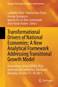 Enlarge image Cover: Transformational Drivers of National Economies: A New Analytical Framework Addressing Transitional Growth Model - Springer