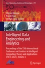 Cover: Intelligent Data Engineering and Analytics - Springer