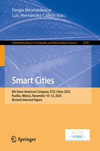 Enlarge image Cover: Smart Cities - Springer
