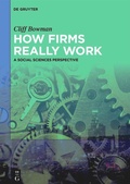 Cover: How Firms Really Work - De Gruyter