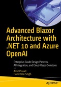 Cover: Advanced Blazor Architecture with .NET 10 and Azure OpenAI - APress