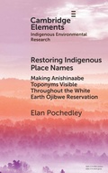 Cover: Restoring Indigenous Place Names - Cambridge University Press