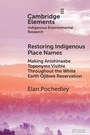 Cover: Restoring Indigenous Place Names - Cambridge University Press