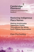 Cover: Restoring Indigenous Place Names - Cambridge University Press