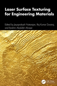 Enlarge image Cover: Laser Surface Texturing for Engineering Materials - CRC Press