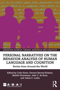 Enlarge image Cover: Personal Narratives on the Behavior Analysis of Human Language and Cognition - Routledge