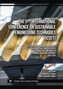 Cover: The 5th International Conference on Sustainable Engineering Techniques (ICSET) - Trans Tech Publications Ltd