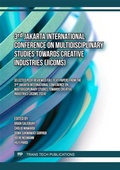 Cover: 3rd Jakarta International Conference on Multidisciplinary Studies towards Creative Industries (JICOMS) - Trans Tech Publications Ltd