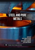 Cover: Steel and Pure Metals - Trans Tech Publications Ltd