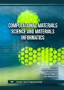 Cover: Computational Materials Science and Materials Informatics - Trans Tech Publications Ltd
