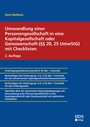Cover: Umwandlung einer Personengesellschaft in eine Kapitalgesellschaft oder Genossenschaft mit Checklisten (&sect;&sect; 20, 25 UmwStG) - HDS