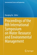 Cover: Proceedings of the 8th International Symposium on Water Resource and Environmental Management - Springer