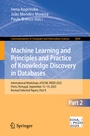 Cover: Machine Learning and Principles and Practice of Knowledge Discovery in Databases - Springer