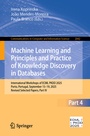 Cover: Machine Learning and Principles and Practice of Knowledge Discovery in Databases - Springer