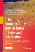 Cover: Activating European Citizens' Trust in Times of Crisis and Polarization - Springer