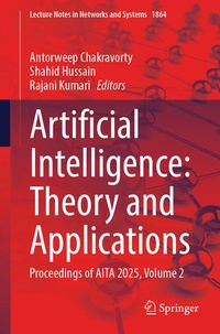 Enlarge image Cover: Artificial Intelligence: Theory and Applications - Springer