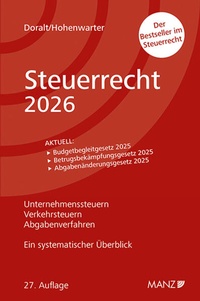 Bild vergrößern Bild: Steuerrecht 2026 - Manz