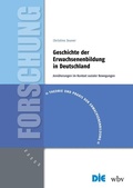 Cover: Geschichte der Erwachsenenbildung in Deutschland - wbv Media