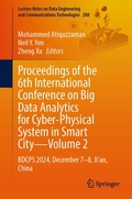 Cover: Proceedings of the 6th International Conference on Big Data Analytics for Cyber-Physical System in Smart City, Volume 2 - Springer