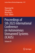 Cover: Proceedings of 5th 2025 International Conference on Autonomous Unmanned Systems (ICAUS) - Springer