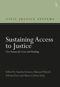 Enlarge image Cover: Sustaining Access to Justice - Bloomsbury Academic
