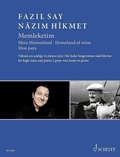 Cover: Say: Memleketim Op. 5 No. 9: Mein Heimatland - My Homeland for High Voice and Piano - Schott