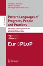 Cover: Pattern Languages of Programs, People and Practices - Springer