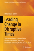 Cover: Leading Change in Disruptive Times - Springer