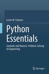 Enlarge image Cover: Python Essentials - Springer